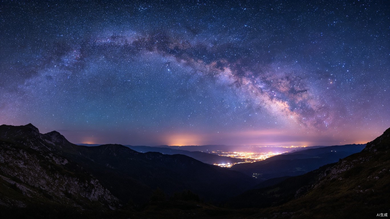夜景摄影教程：银河摄影入门的拍摄技巧与参数设置