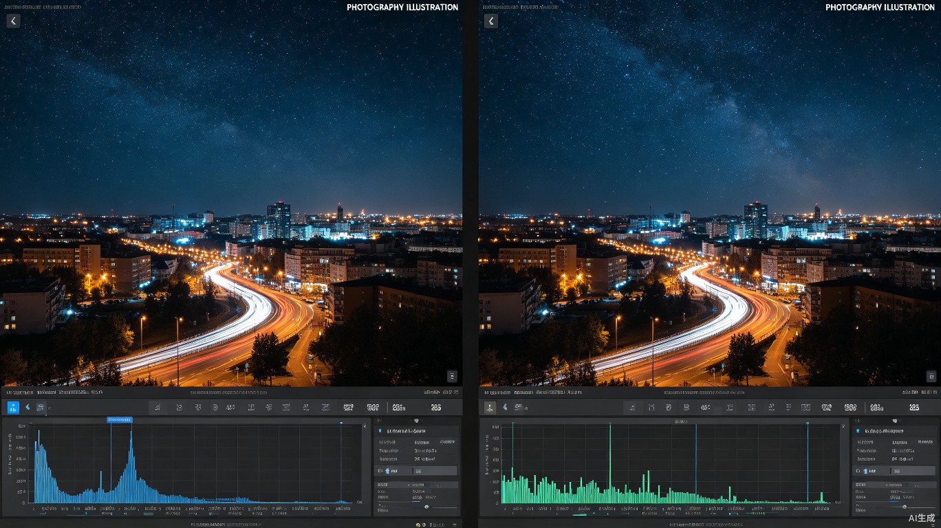 夜景摄影后期技巧配图