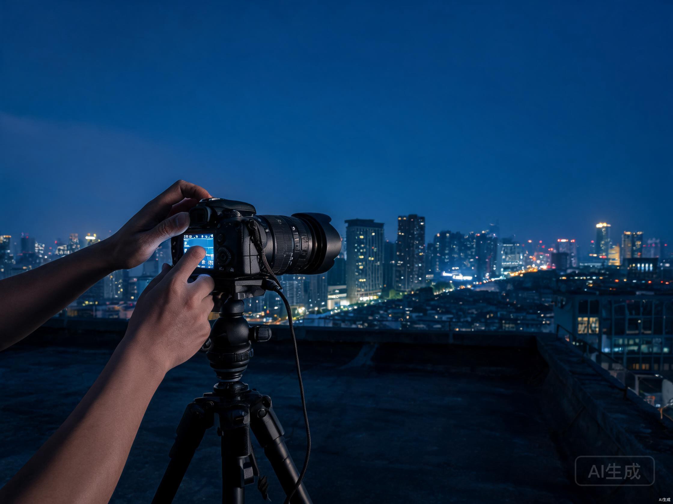 夜景长曝光摄影完全指南:车流光轨与星空拍摄参数设置 - 配图2