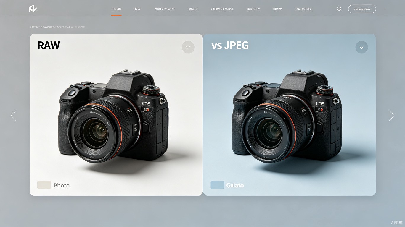 RAW vs JPEG：到底该用哪种格式拍照？全面解析
