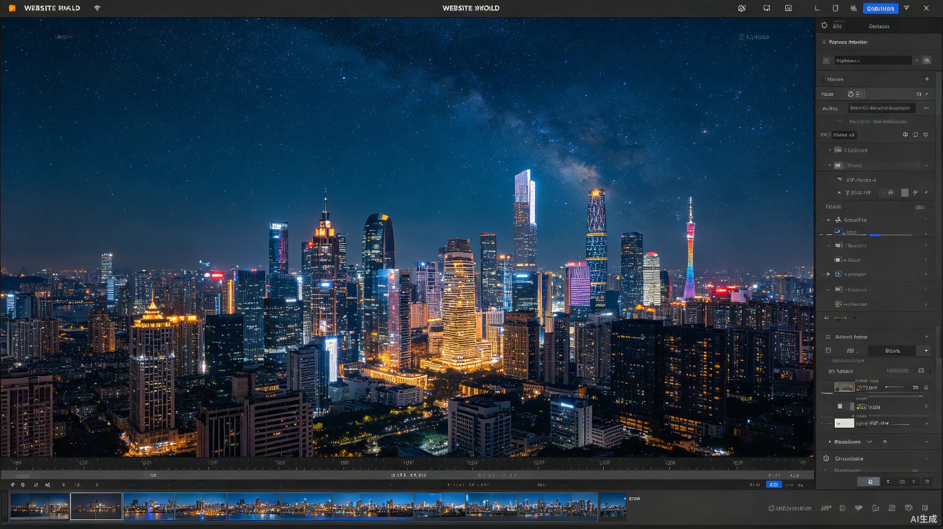 夜景摄影后期技巧：Lightroom降噪与曝光调整全攻略