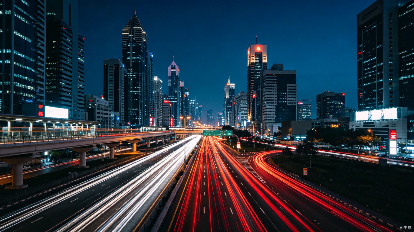 夜景摄影教程：城市夜景调色的拍摄技巧与参数设置