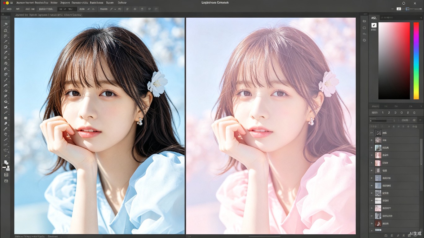 Lightroom日系清新调色教程配图1